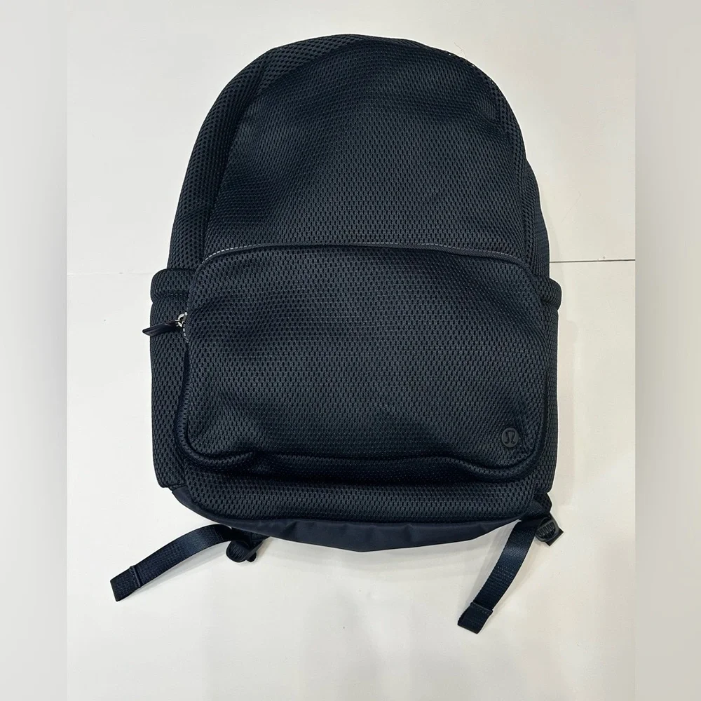 Lululemon Everywhere Backpack Knit Mesh-22L-True Navy‎